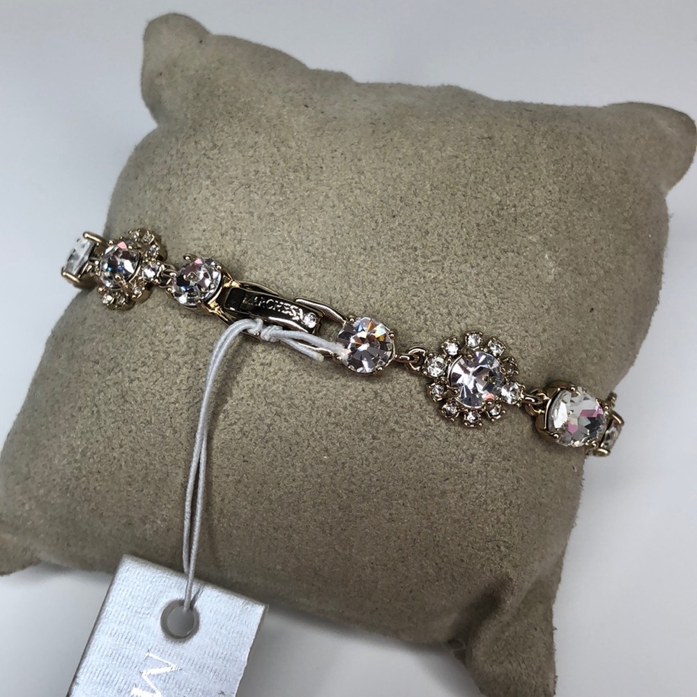 Marchesa Bracelet Crystal Link Bracelet - Picture 3 of 6